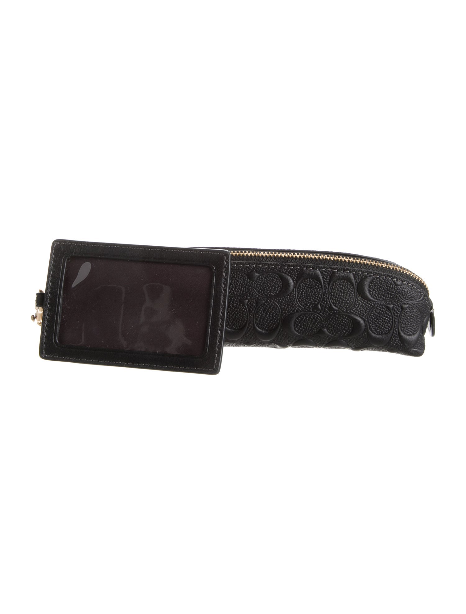 Coach Leather Cosmetic Bag w/Tags