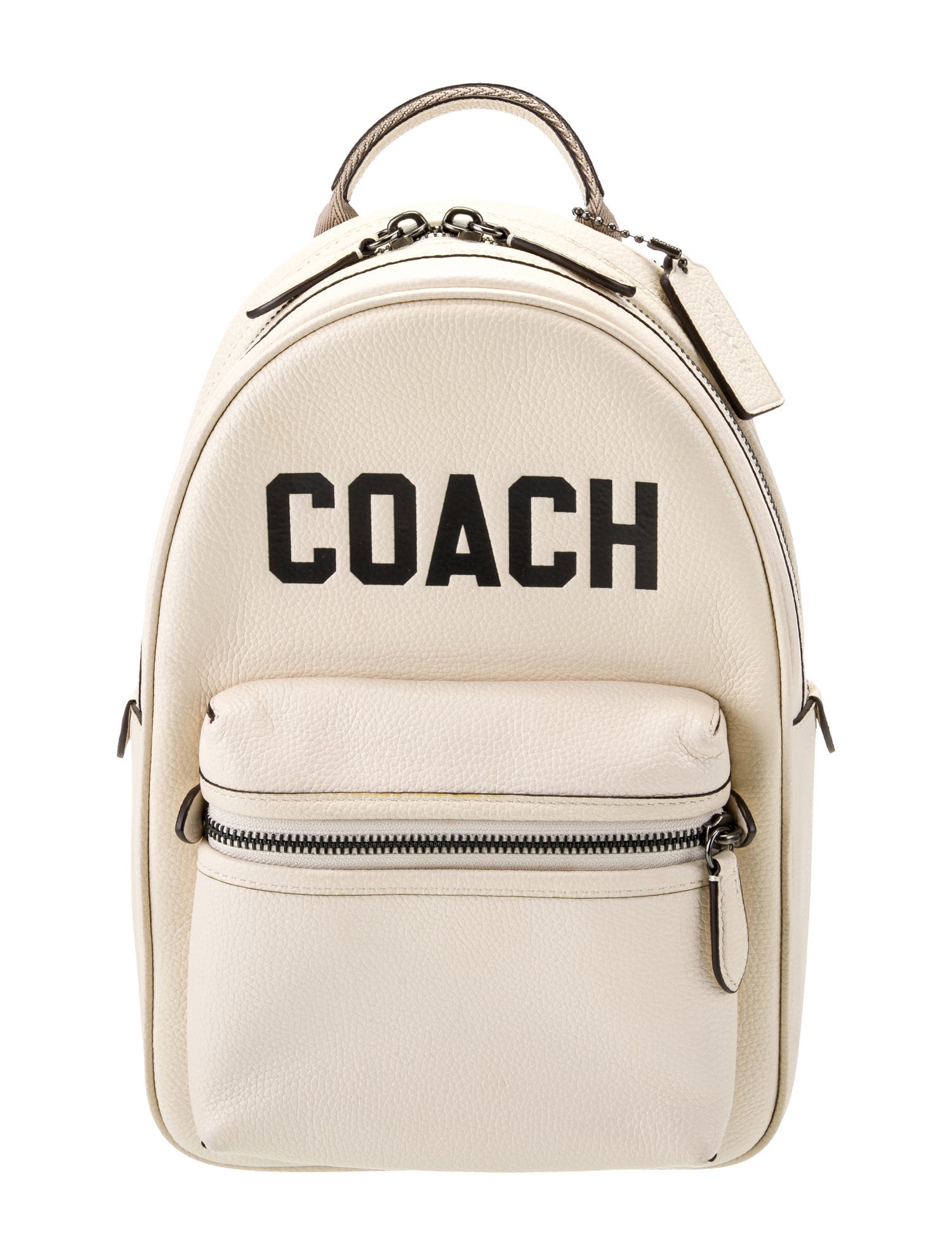 Coach Leather Backpack