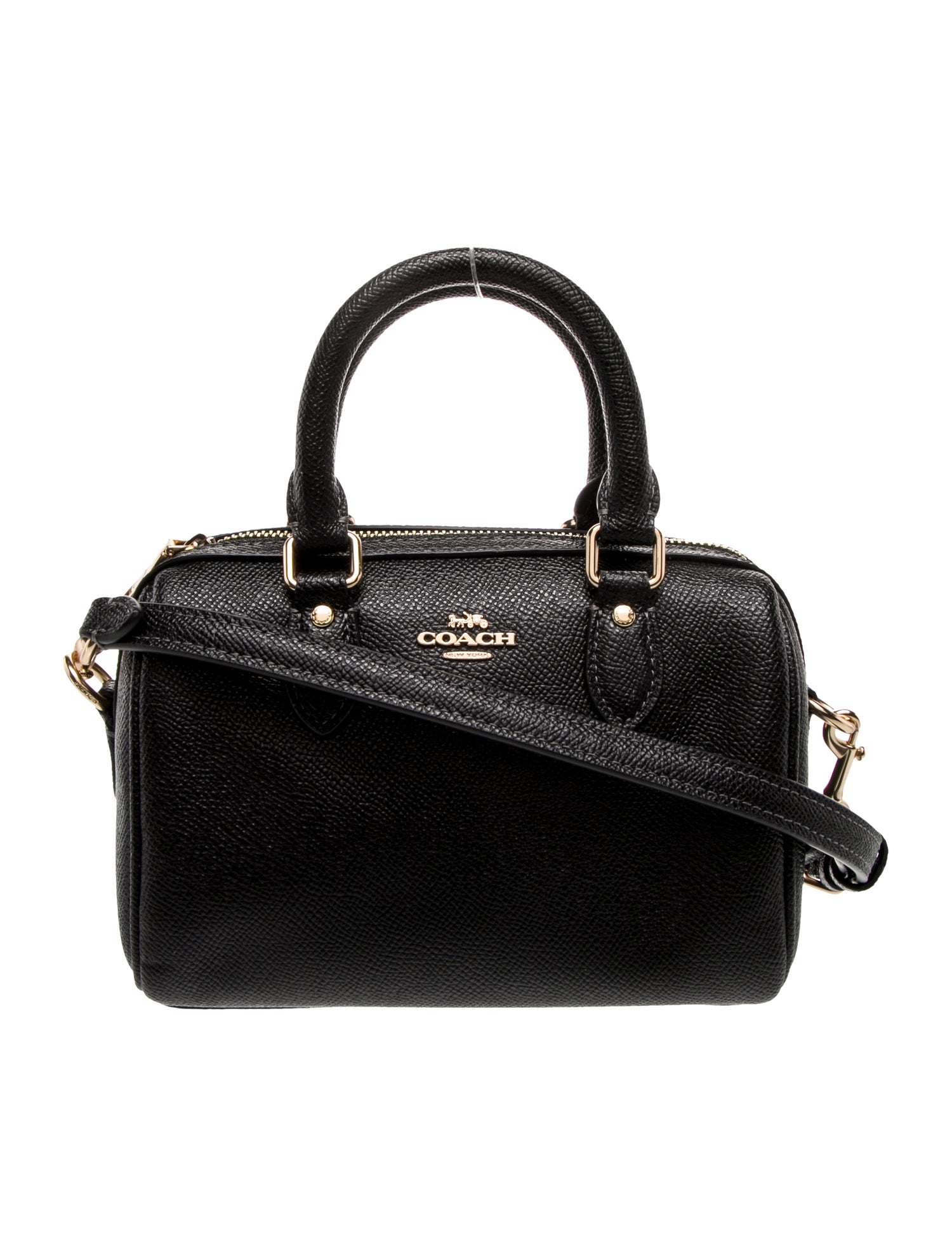 Coach Leather Top Handle Bag