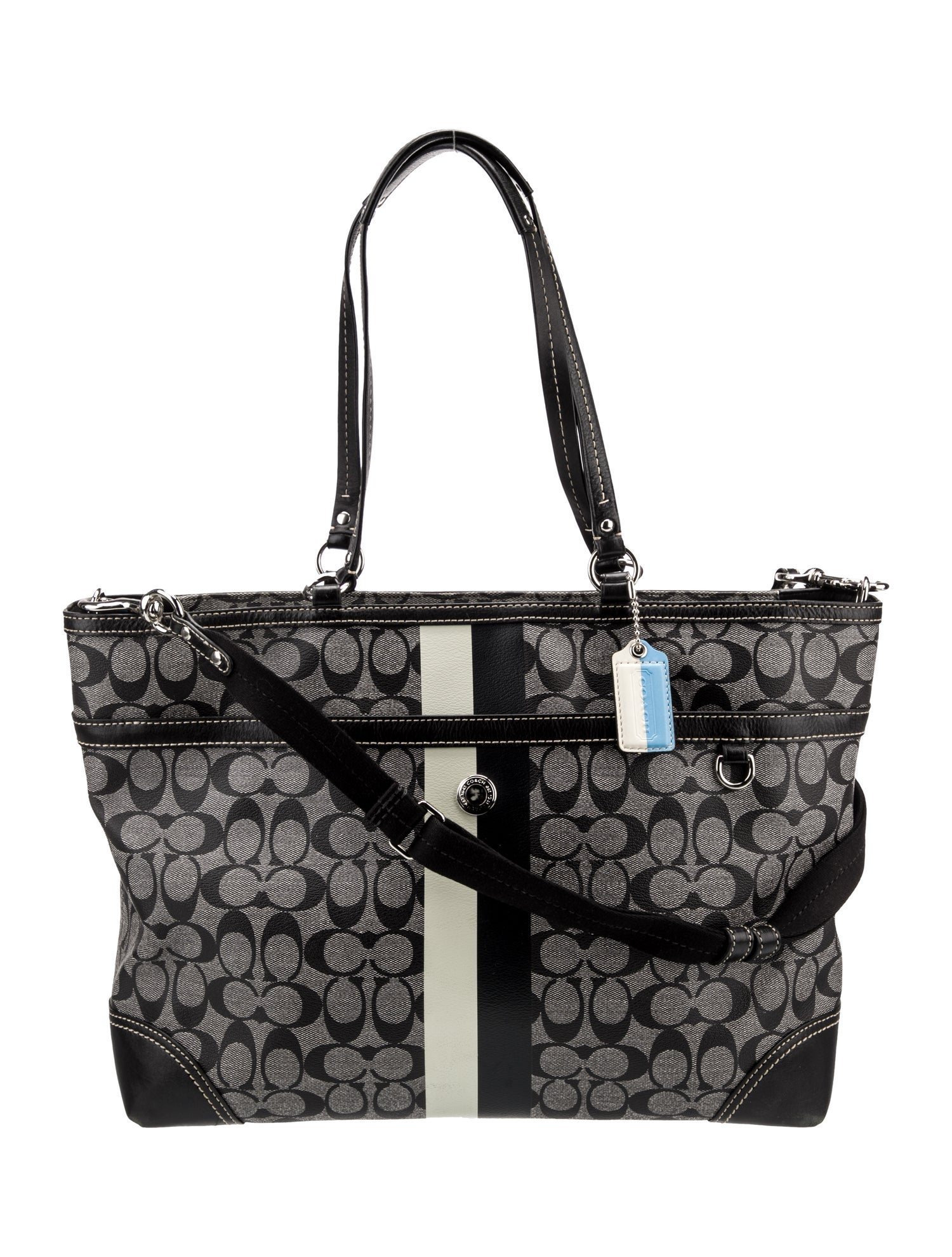 Coach Monogram Diaper Bag