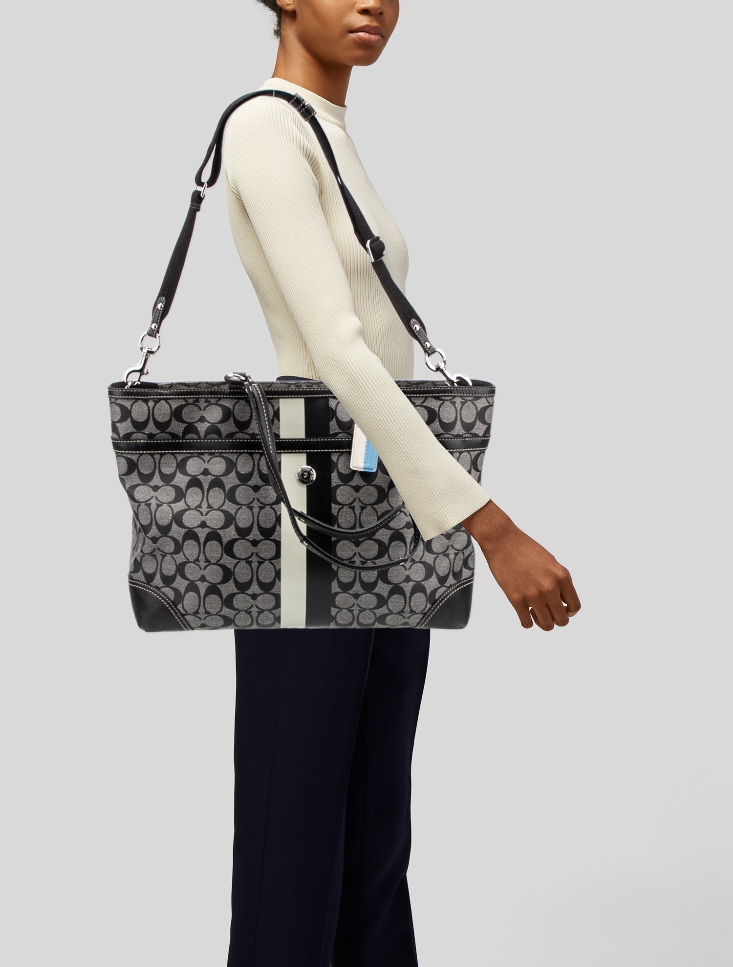 Coach Monogram Diaper Bag