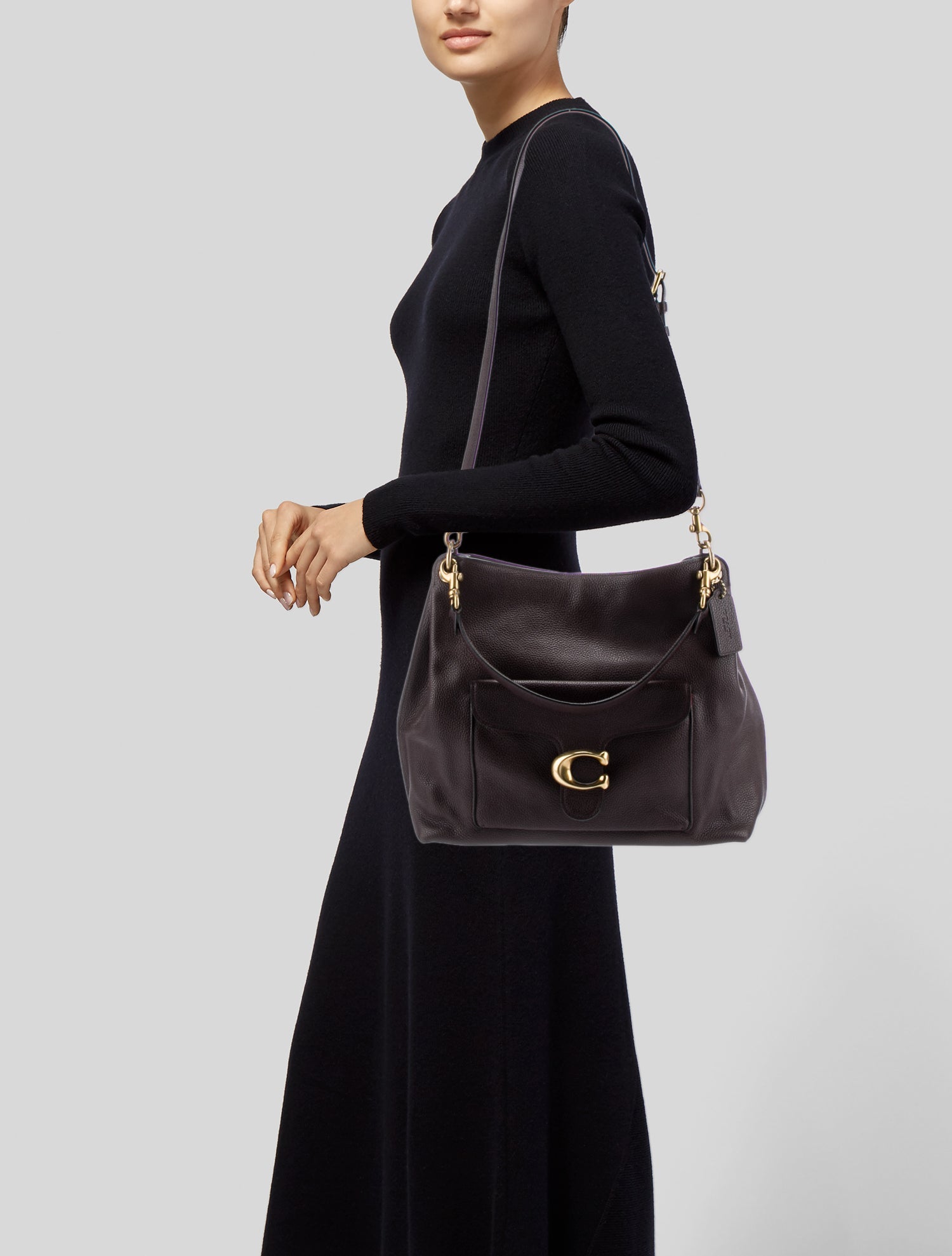 Coach Leather Shoulder Bag