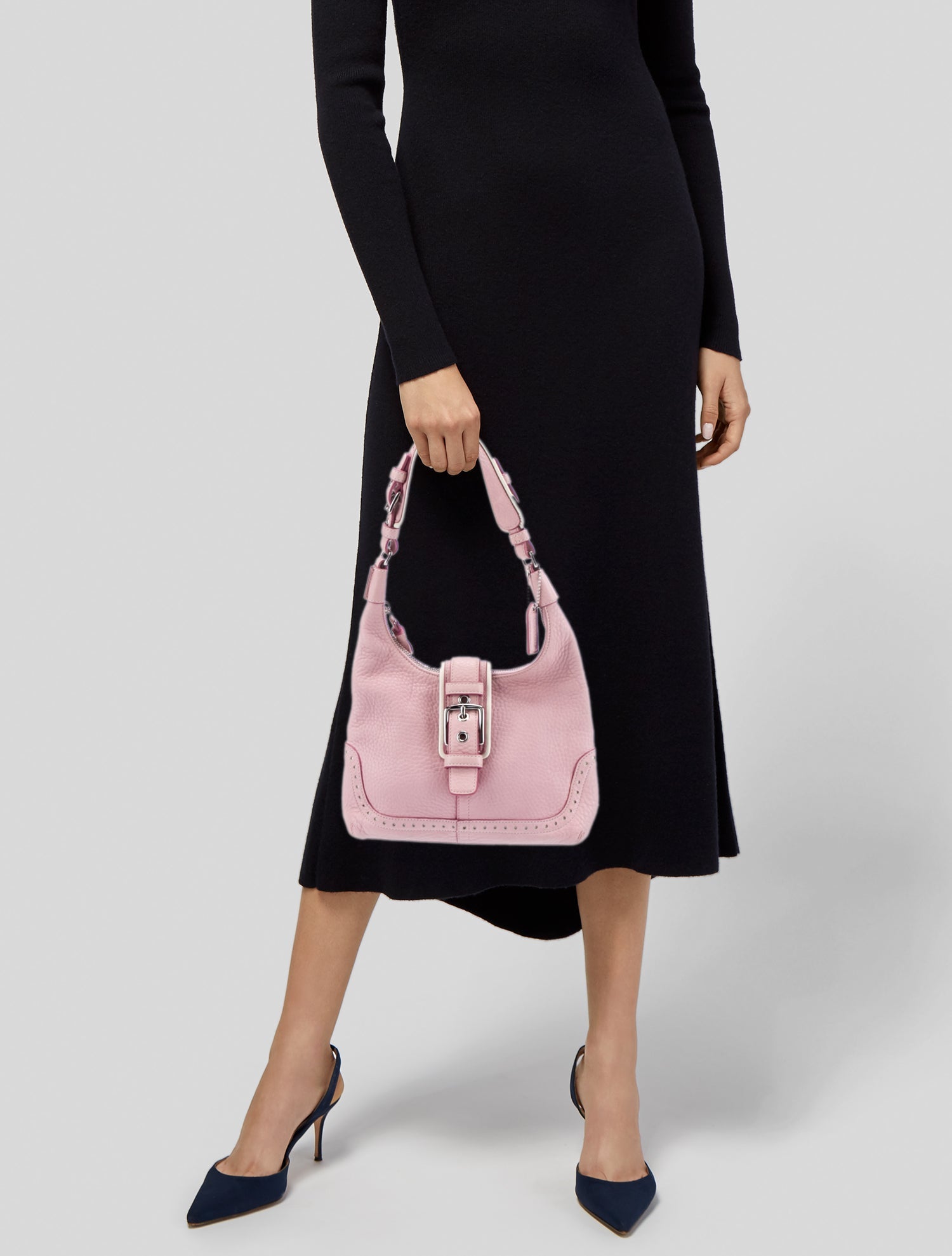 Coach Leather Shoulder Bag