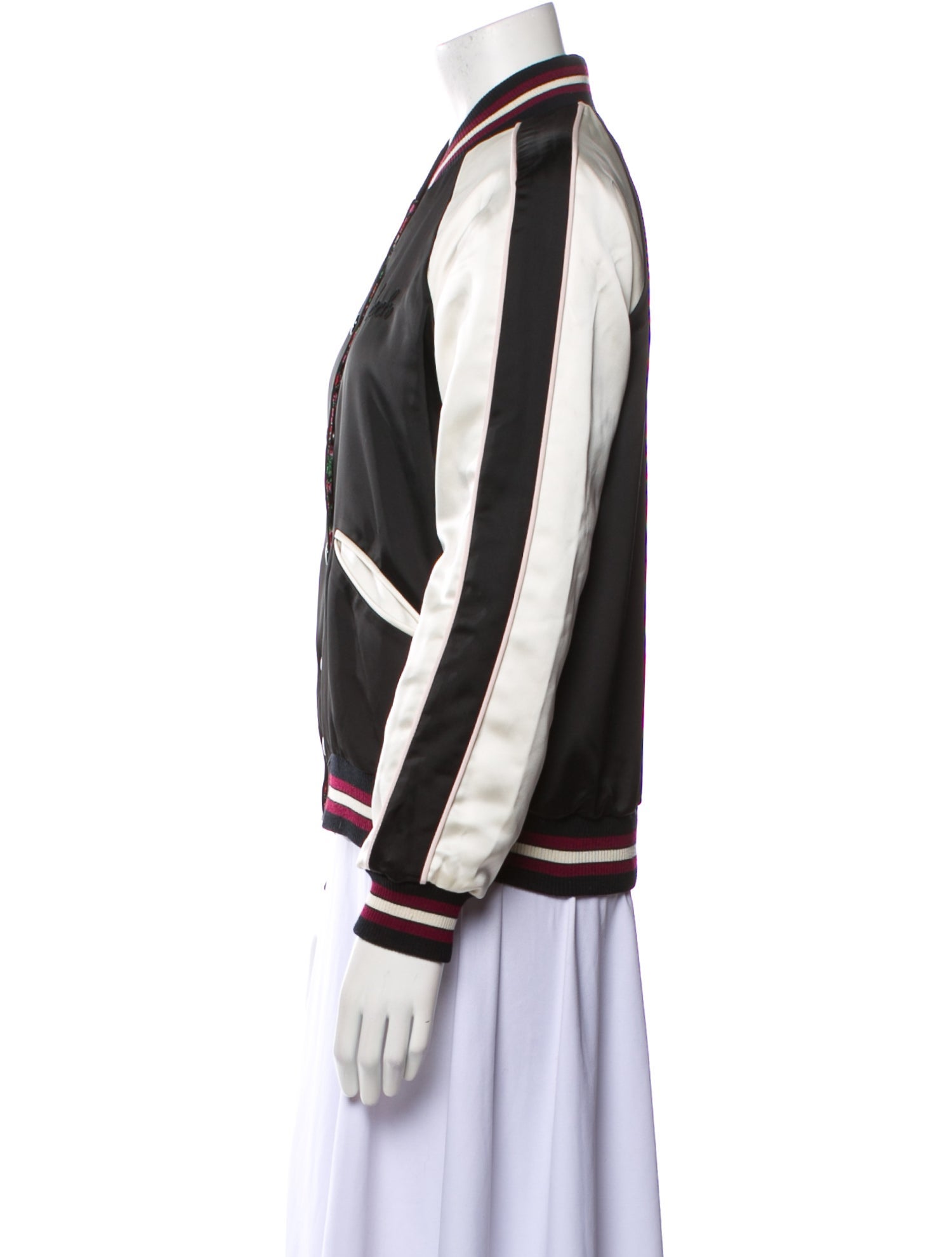 Coach Colorblock Pattern Coat