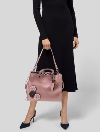 Coach Leather Shoulder Bag