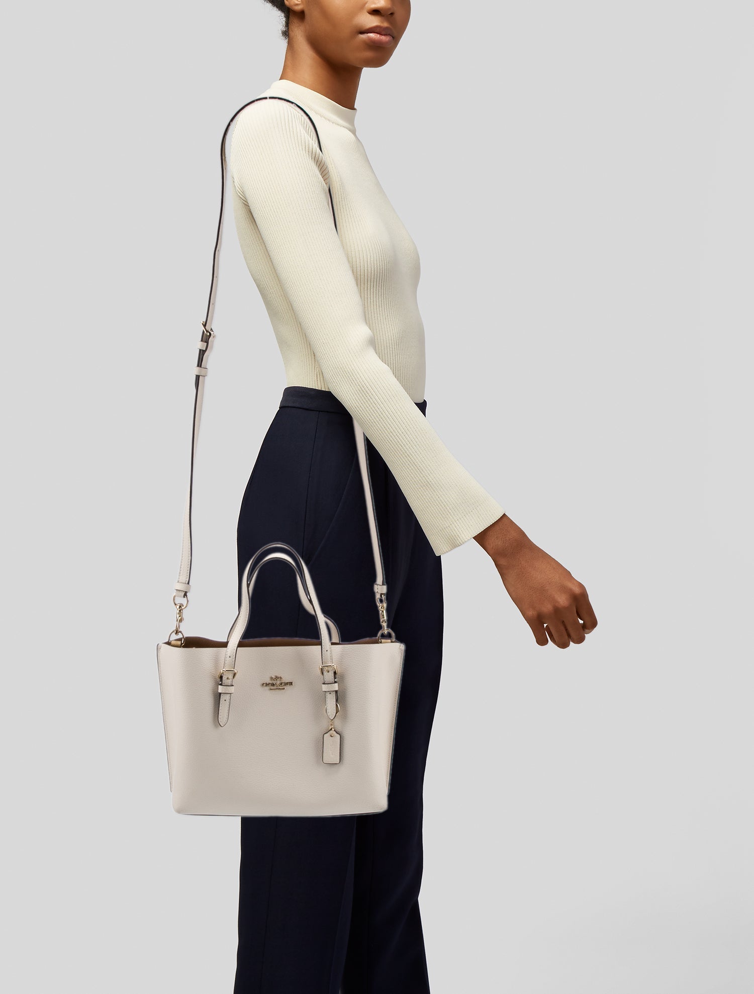 Coach Leather Shoulder Bag