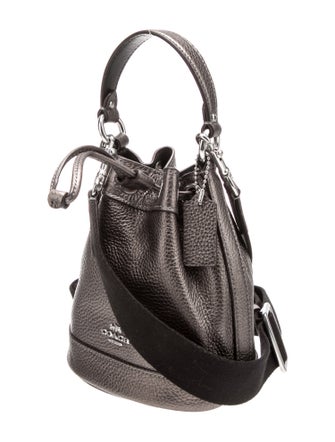 Coach Leather Bucket Bag