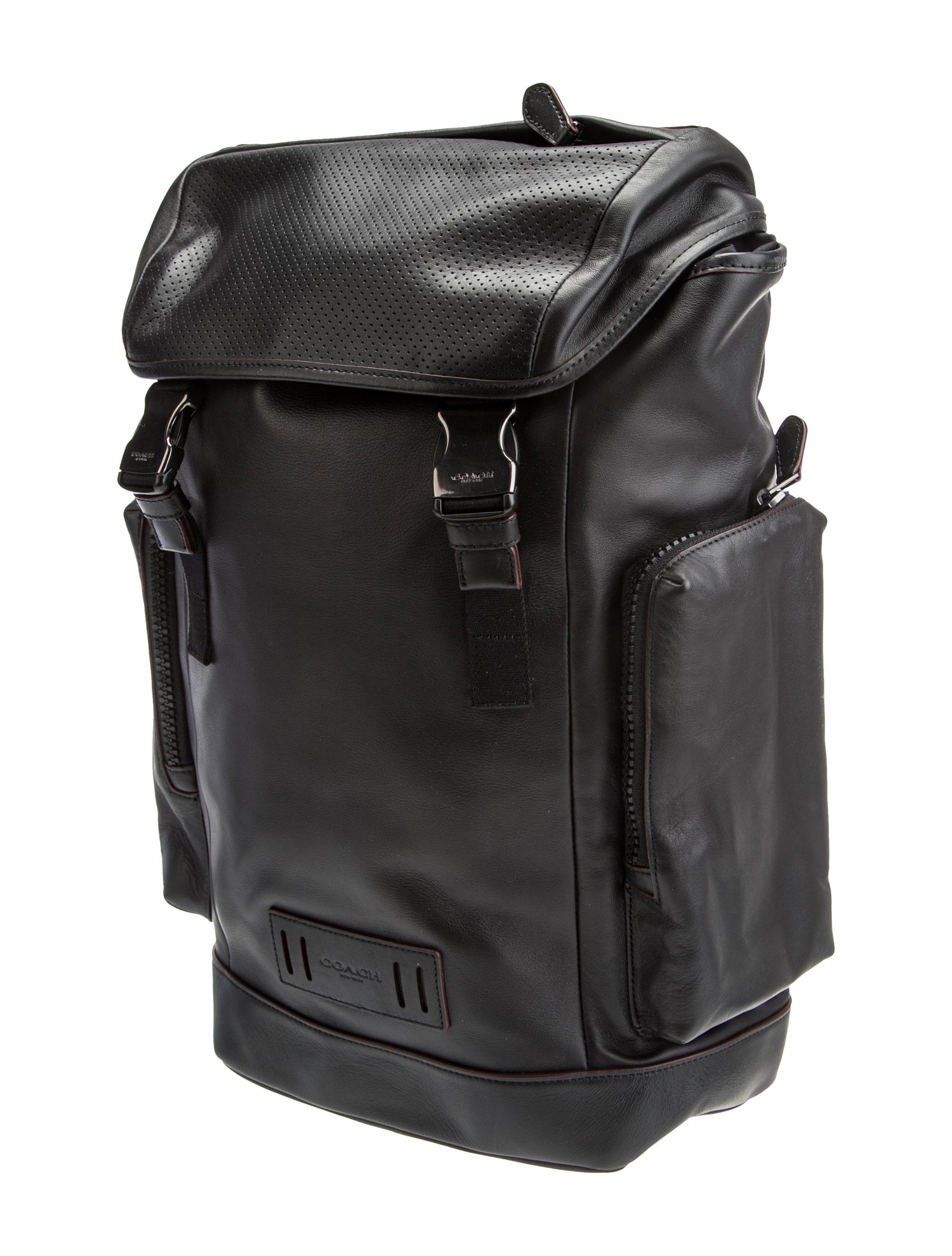 Coach Leather Backpack