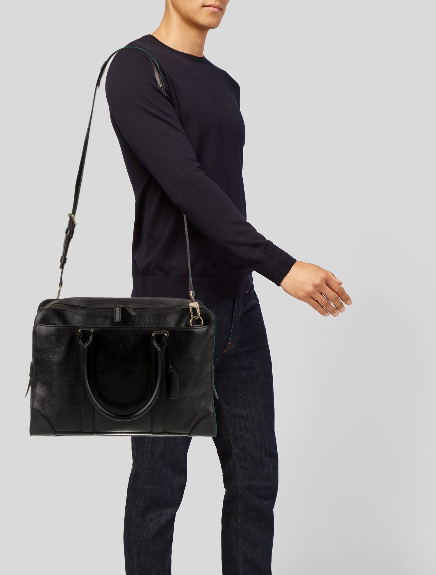 Coach Leather Briefcase