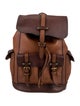 Coach Leather Backpack
