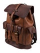 Coach Leather Backpack