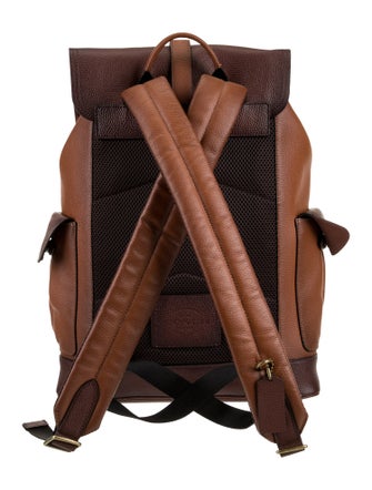 Coach Leather Backpack