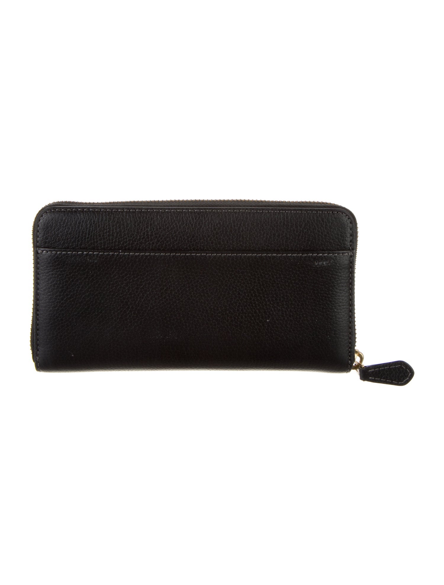 Coach Leather Continental Wallet