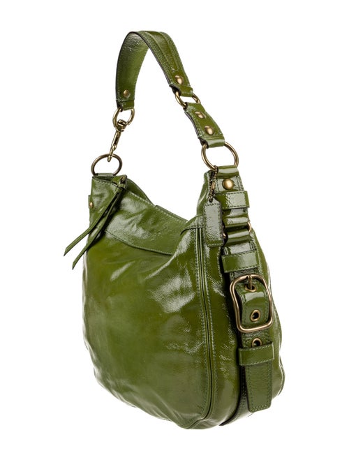 Coach Patent Leather Top Handle Bag