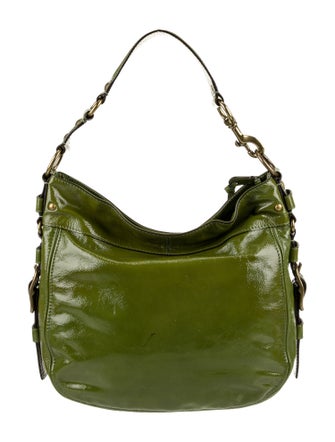 Coach Patent Leather Top Handle Bag