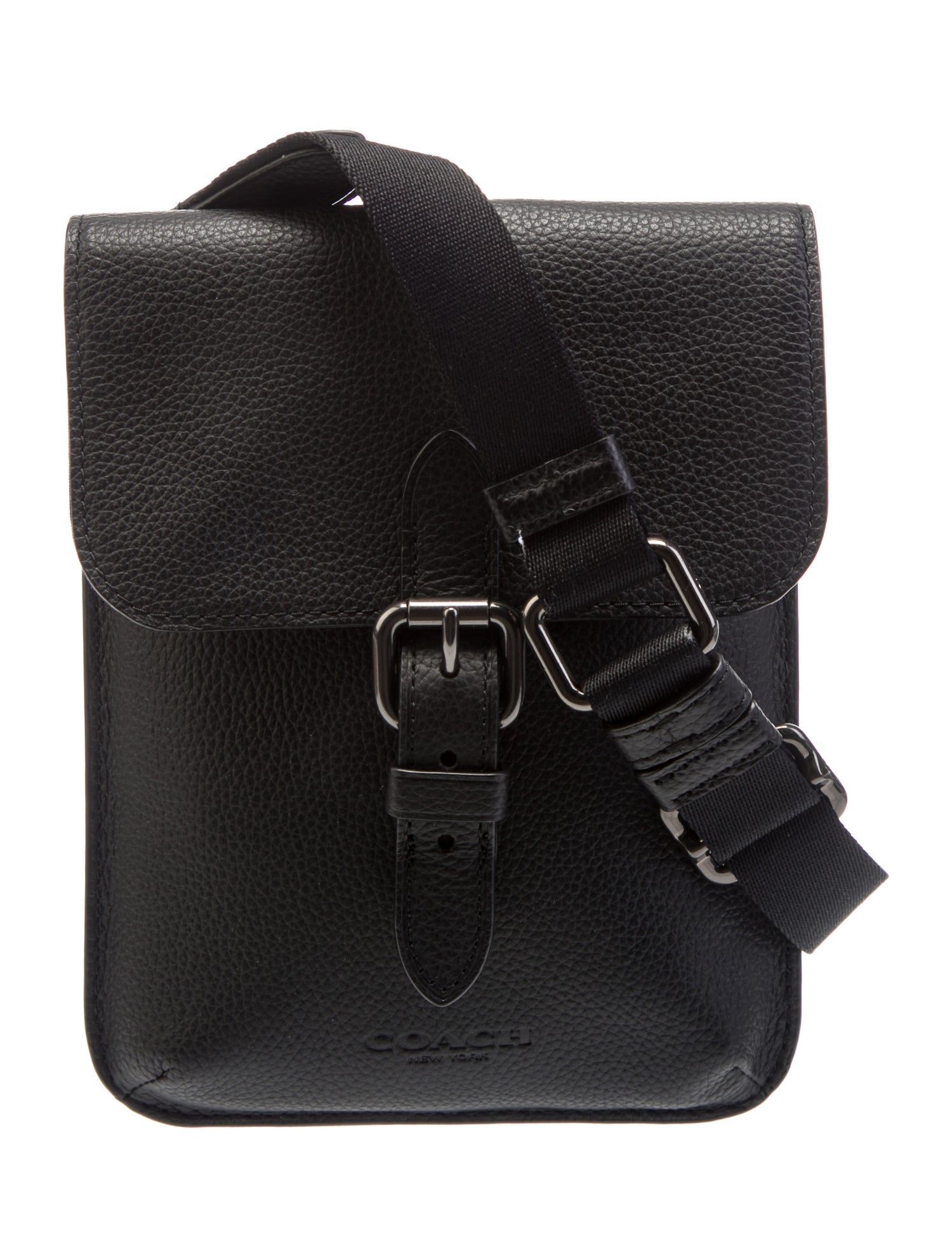 Coach Leather Messenger Bag