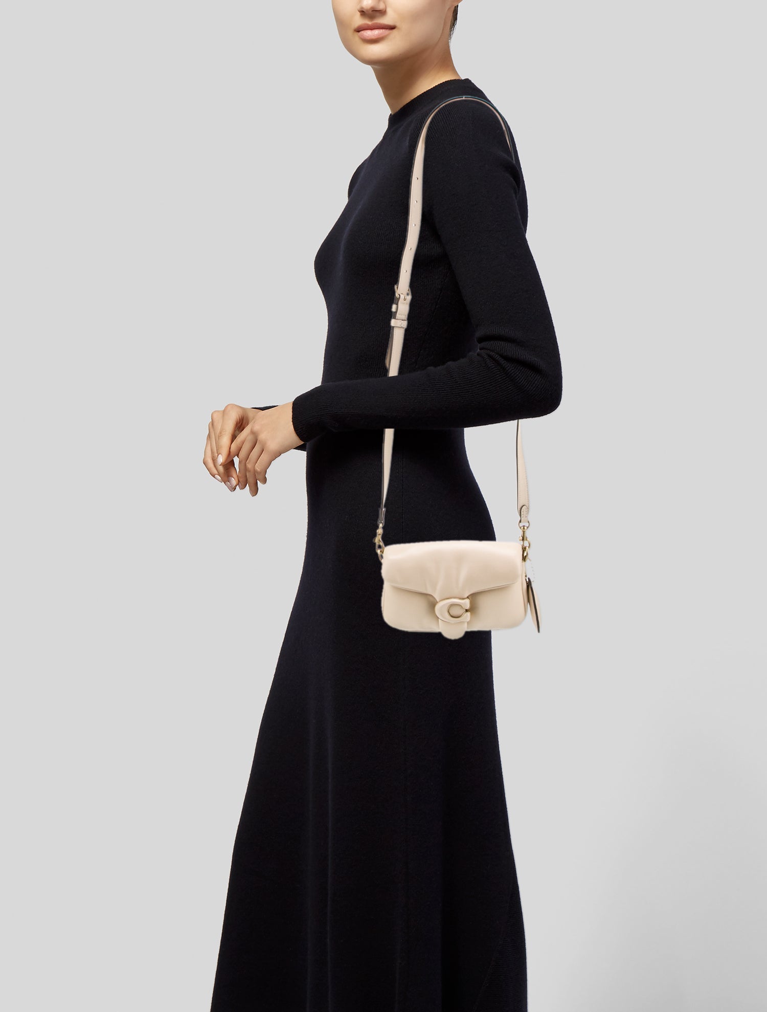 Coach Leather Top Handle Bag