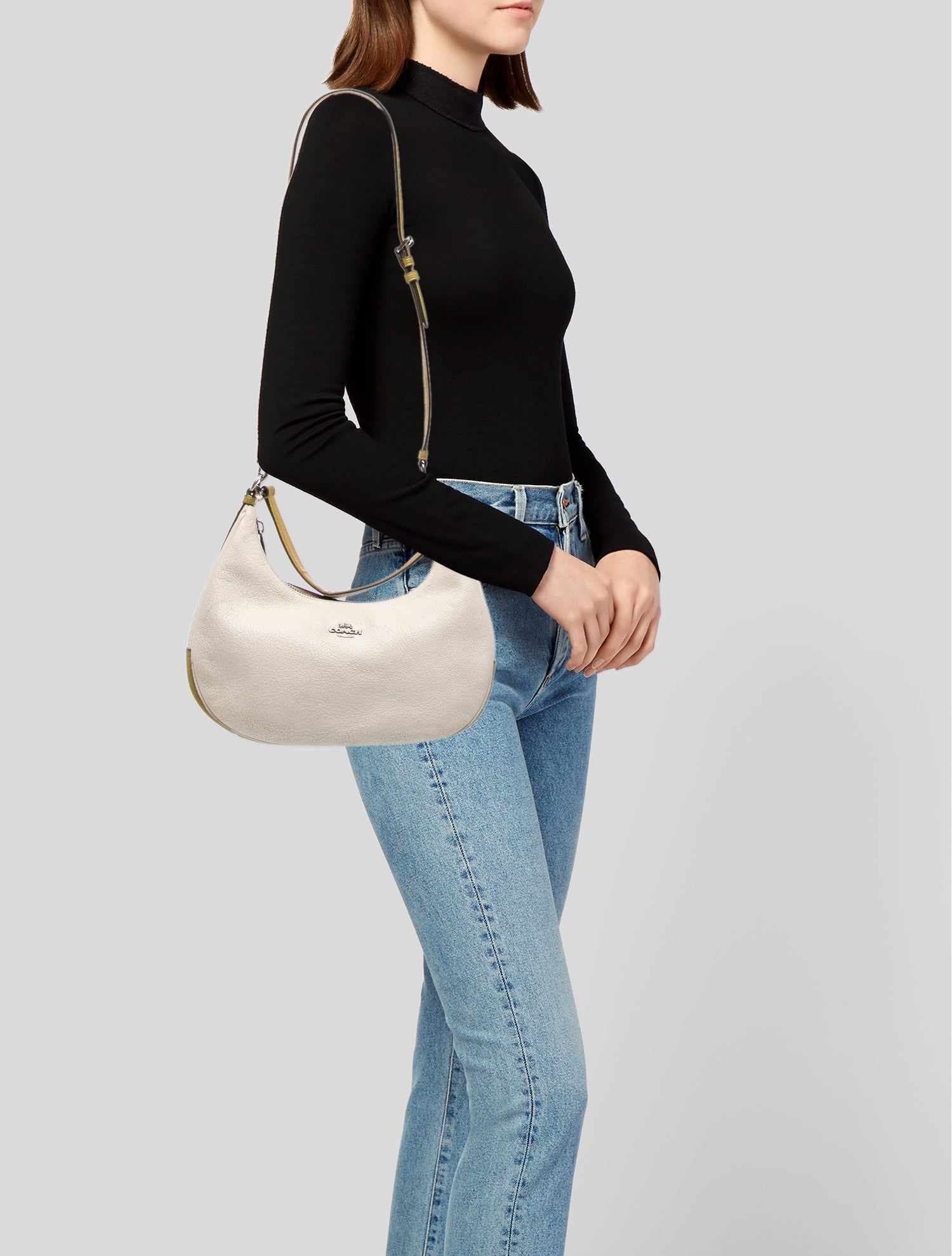 Coach Leather Shoulder Bag