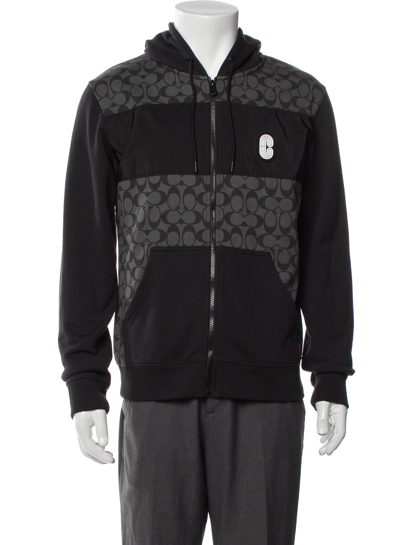 Coach Printed Windbreaker