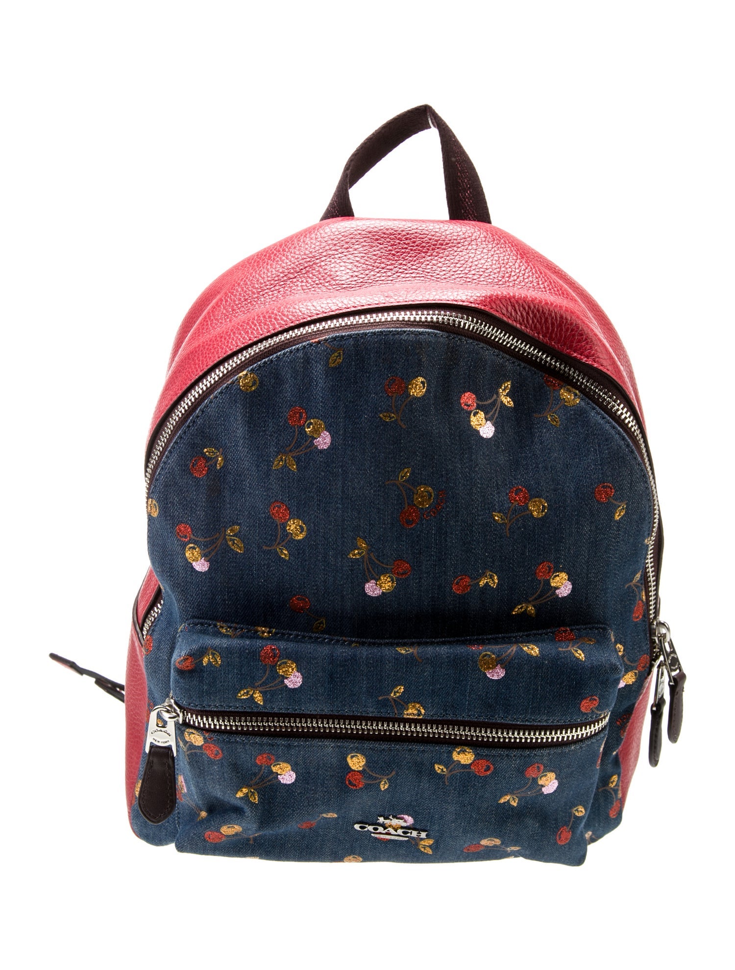 Coach Leather Backpack