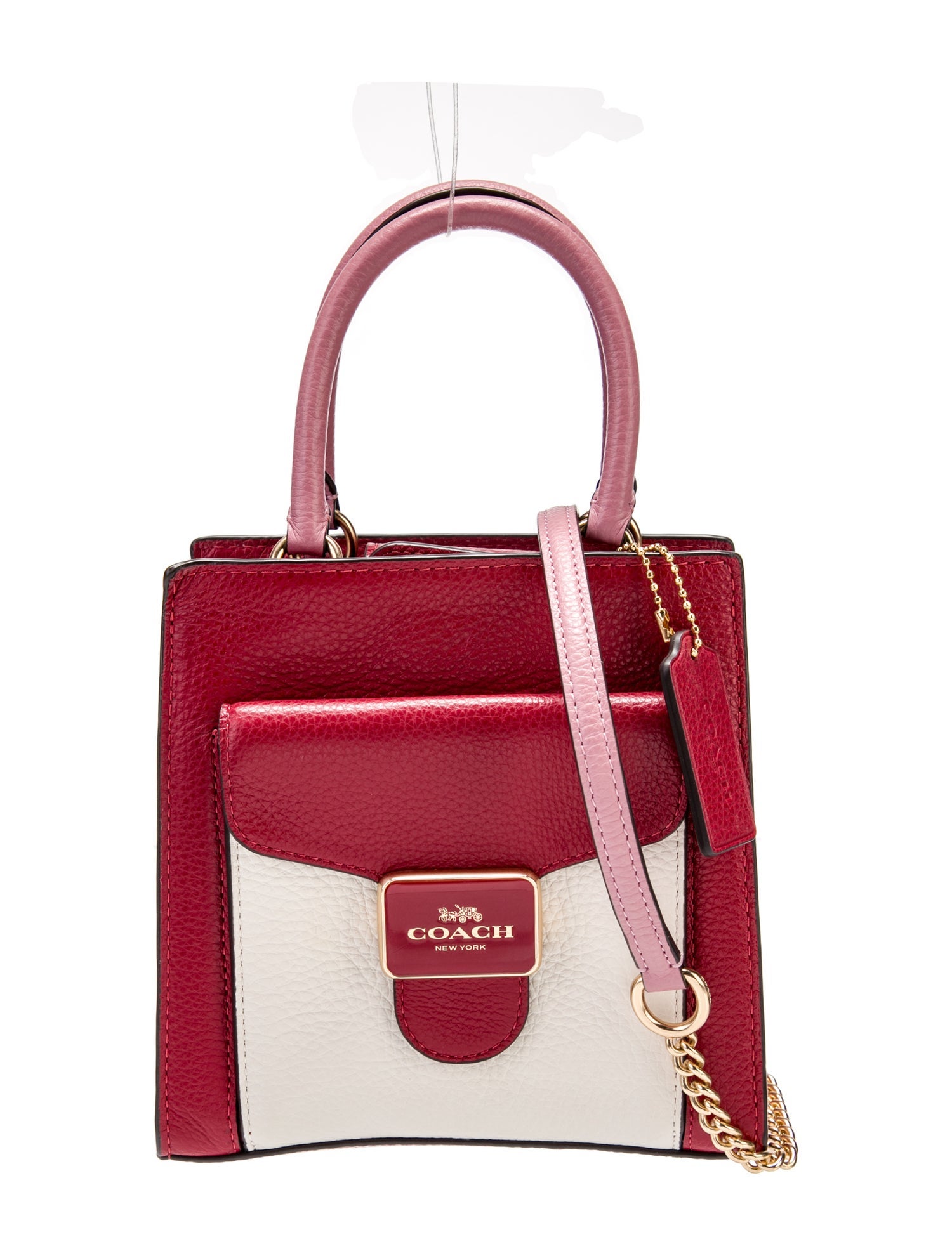 Coach Leather Top Handle Bag