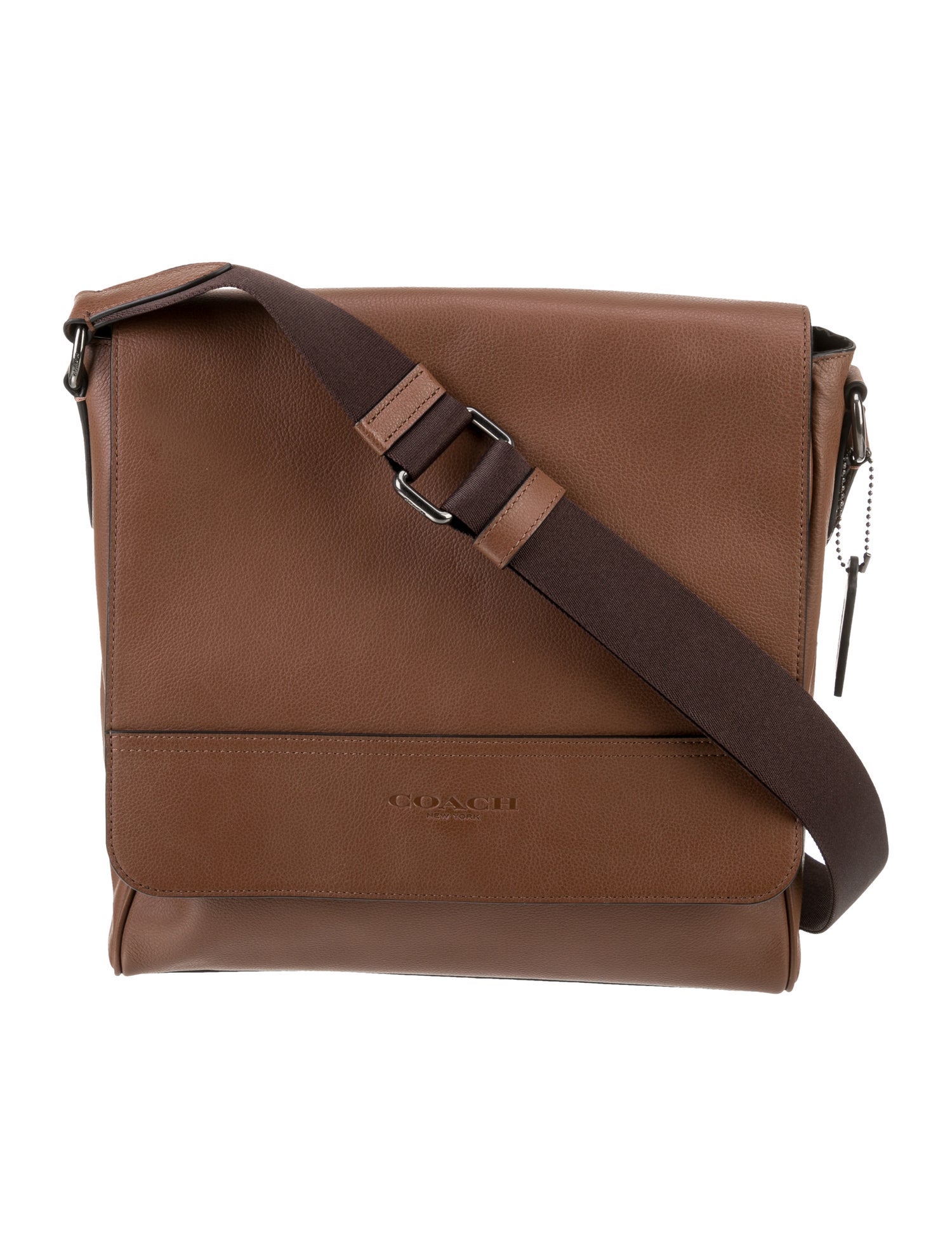 Coach Leather Messenger Bag