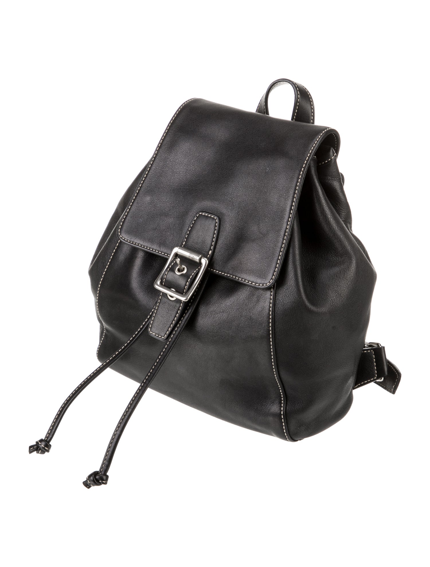 Coach Leather Backpack