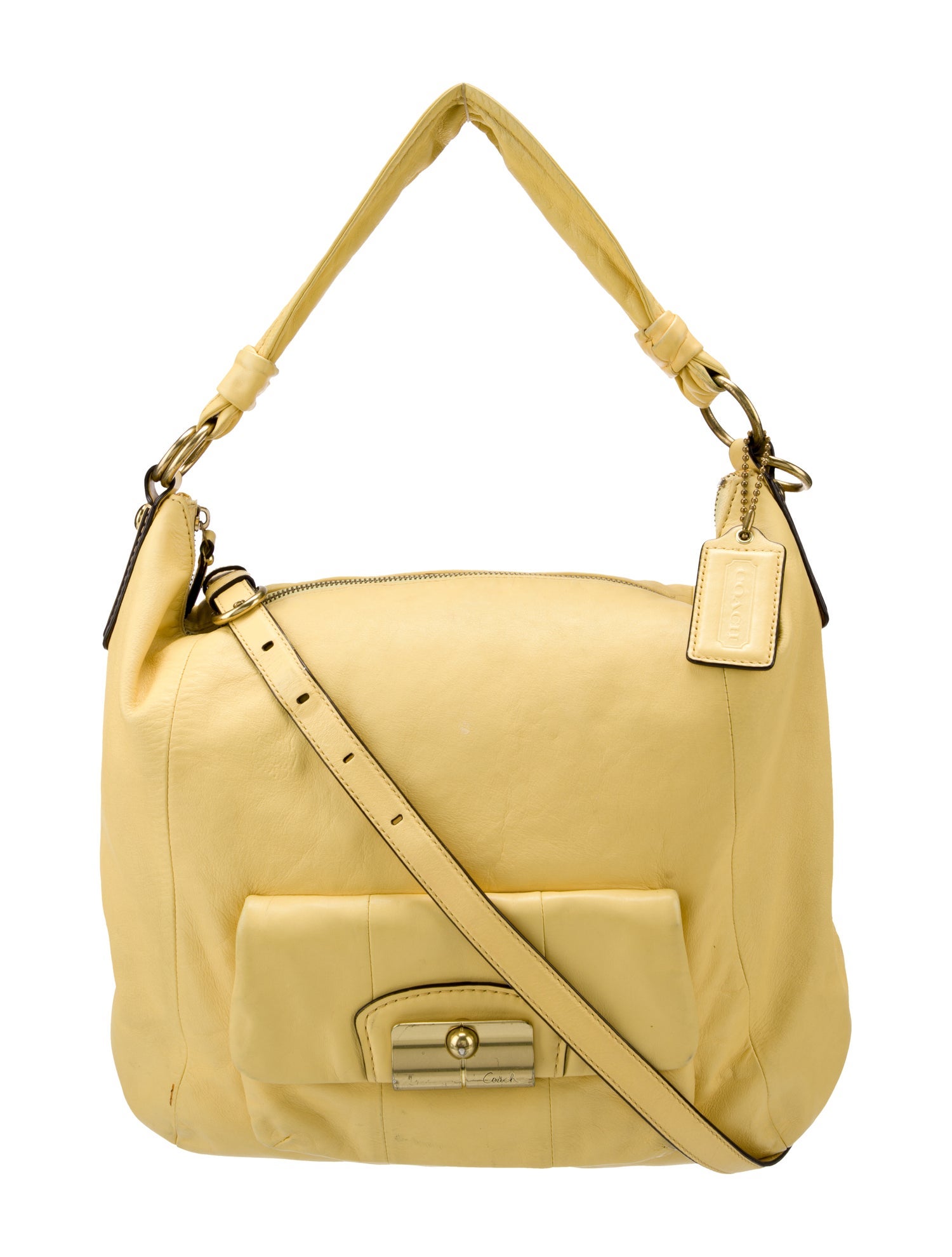 Coach Leather Shoulder Bag