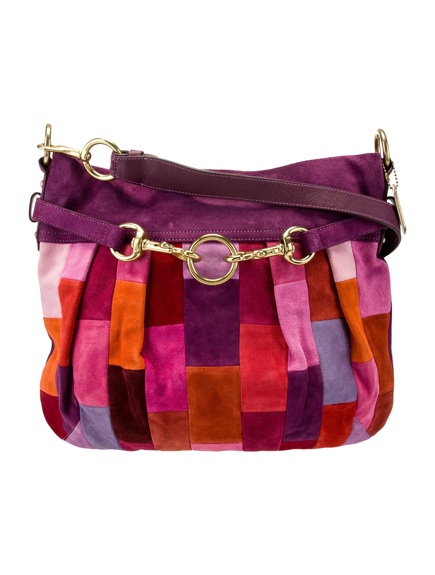 Coach Suede Messenger Bag