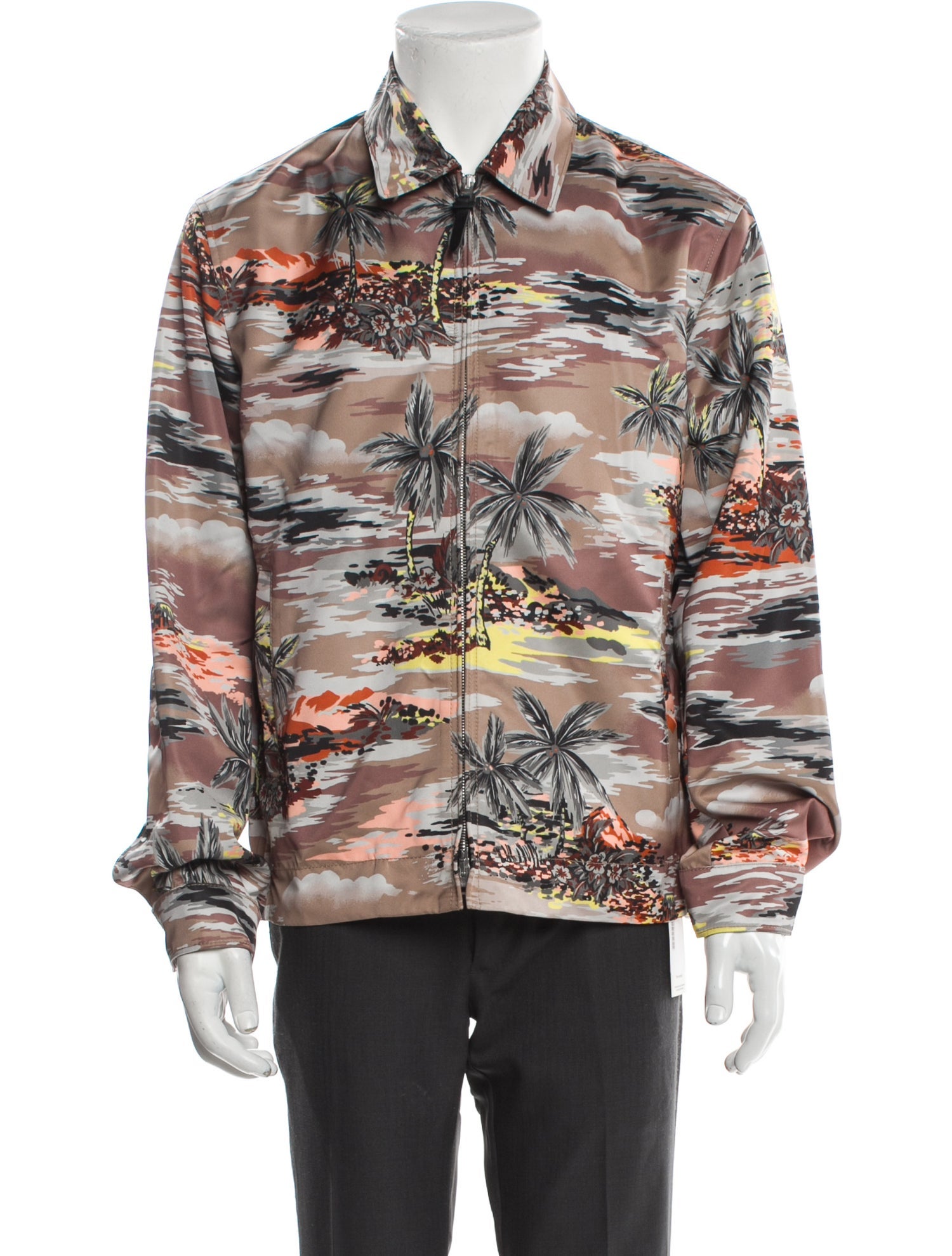 Coach Graphic Print Moto Jacket w/ Tags