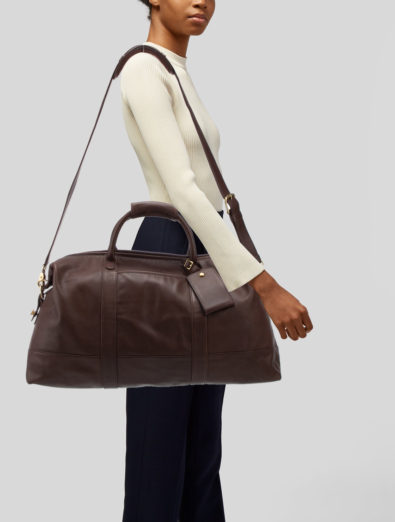 Coach Signature Weekender Bag