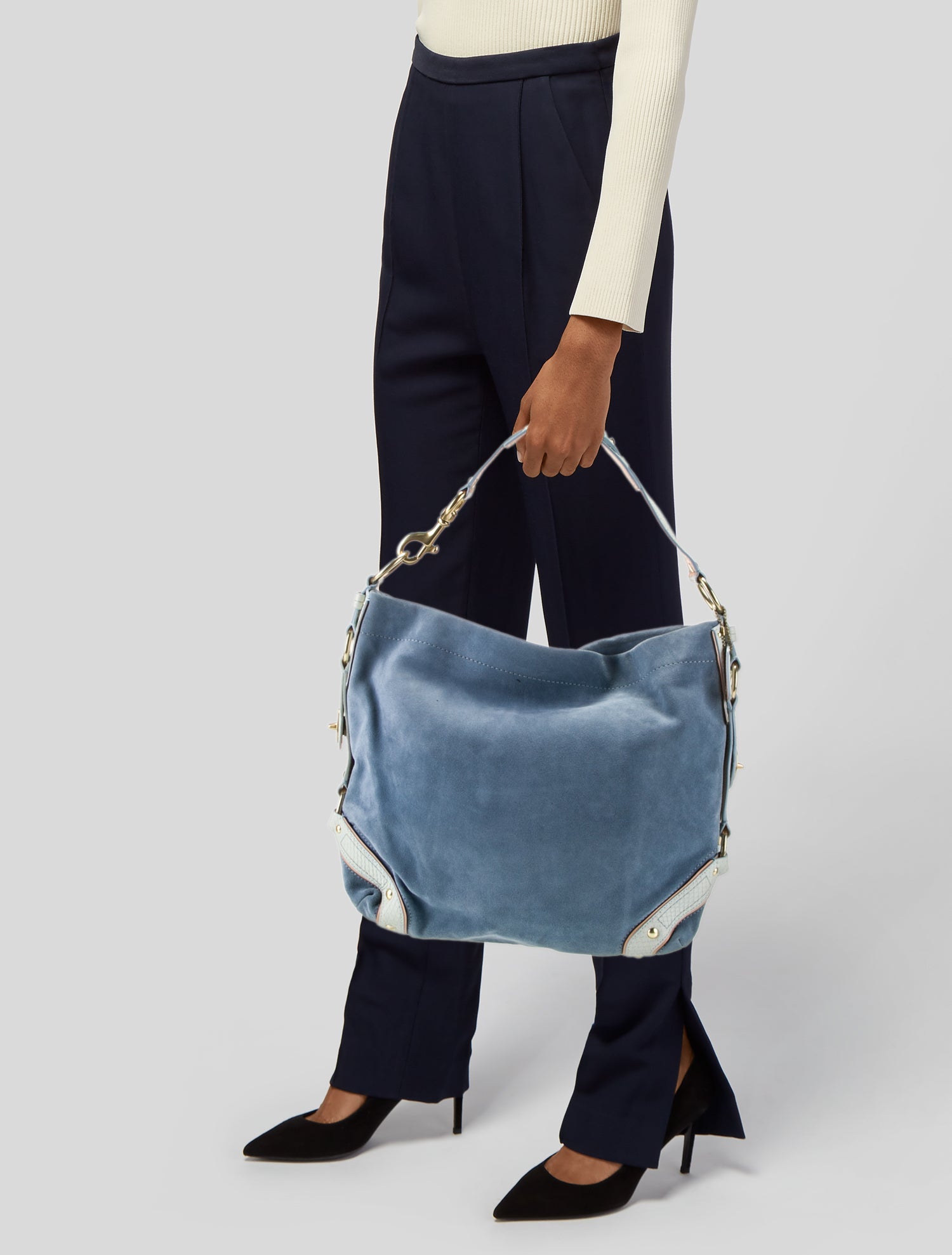 Coach Suede Shoulder Bag w/ Tags