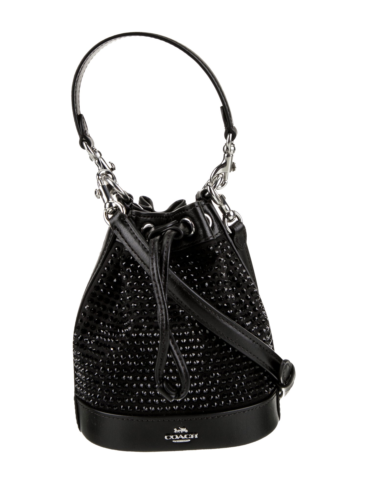 Coach Leather Bucket Bag