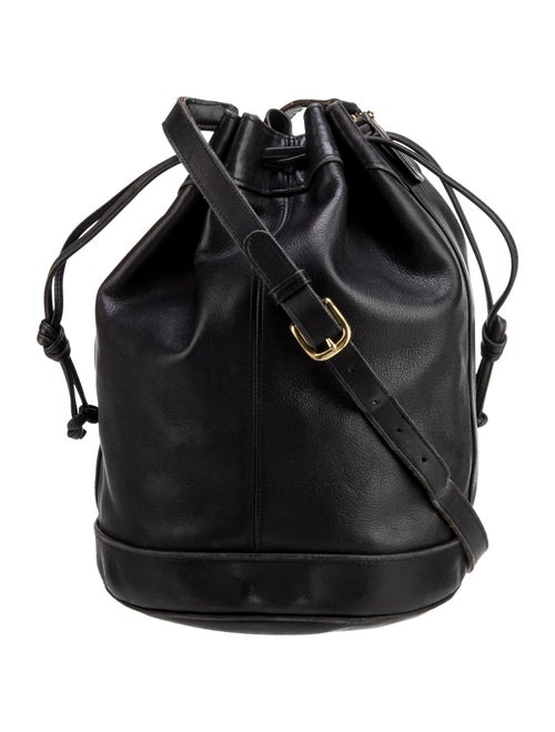 Coach Leather Bucket Bag