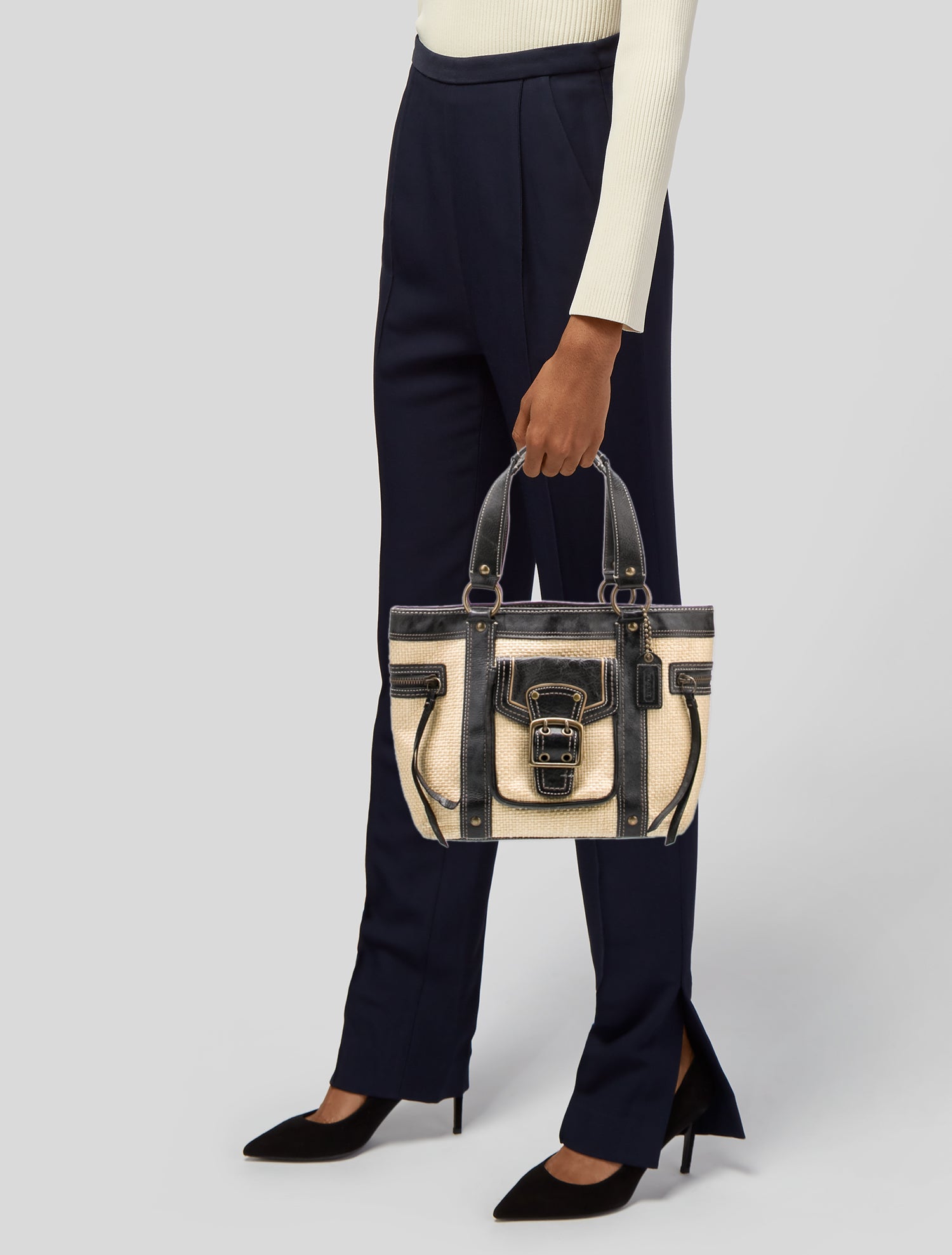 Coach Raffia Christian Dior Trotter