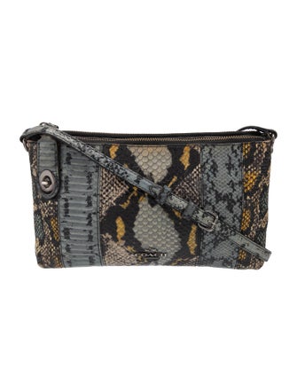 Coach Leather Messenger Bag