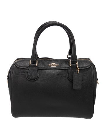 Coach Handle Bags Saffiano Leather Top Bag