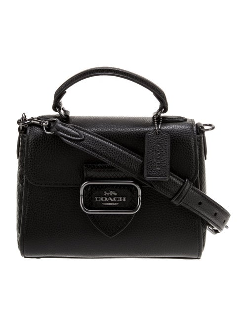Coach Leather Top Handle Bag