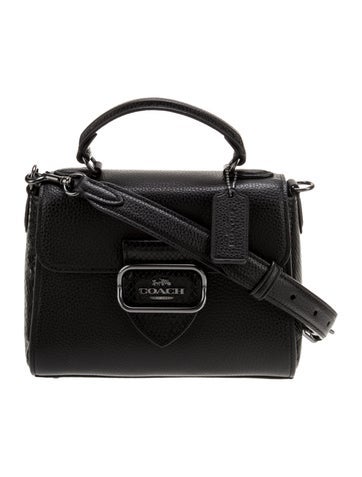 Coach Handle Bags Leather Top Bag