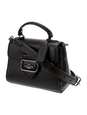 Coach Leather Top Handle Bag