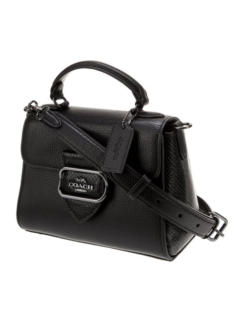 Coach Leather Top Handle Bag