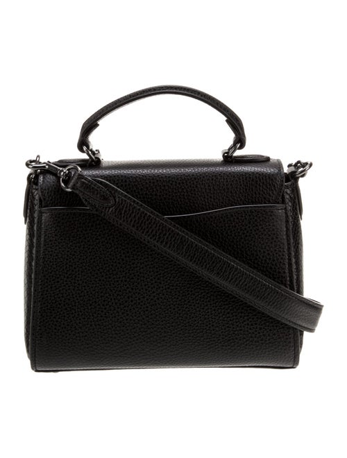 Coach Leather Top Handle Bag