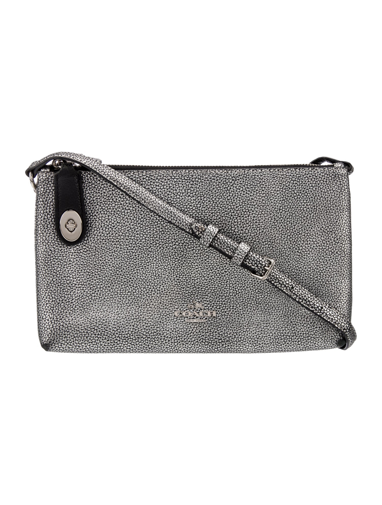 Coach Leather Messenger Bag