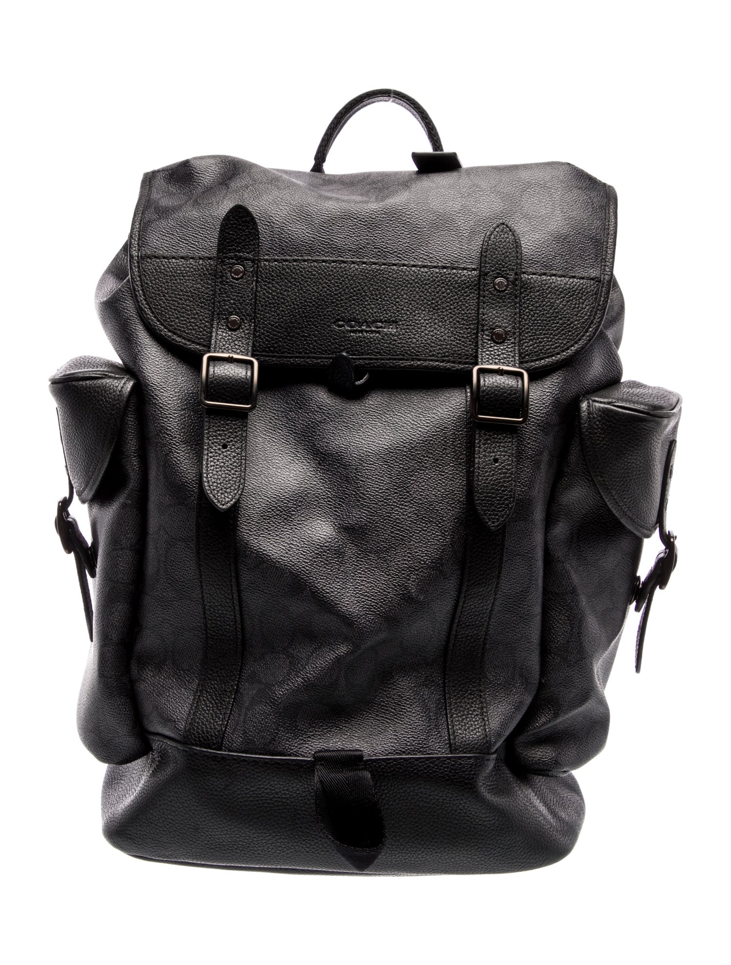 Coach Leather Backpack