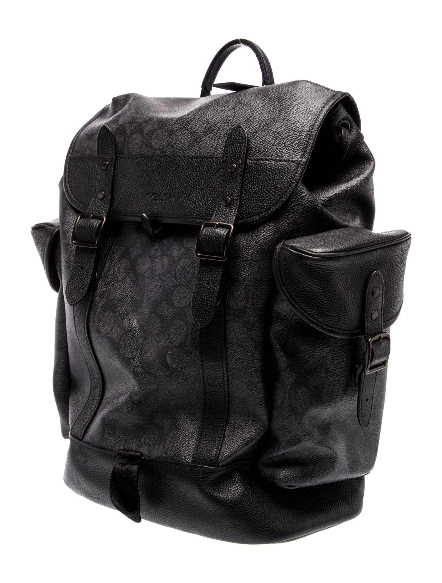 Coach Leather Backpack