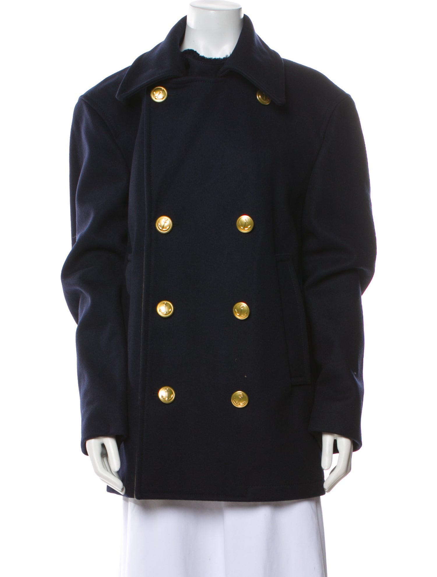 Coach Wool Fur Coat w/ Tags