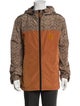 Coach Colorblock Pattern Windbreaker