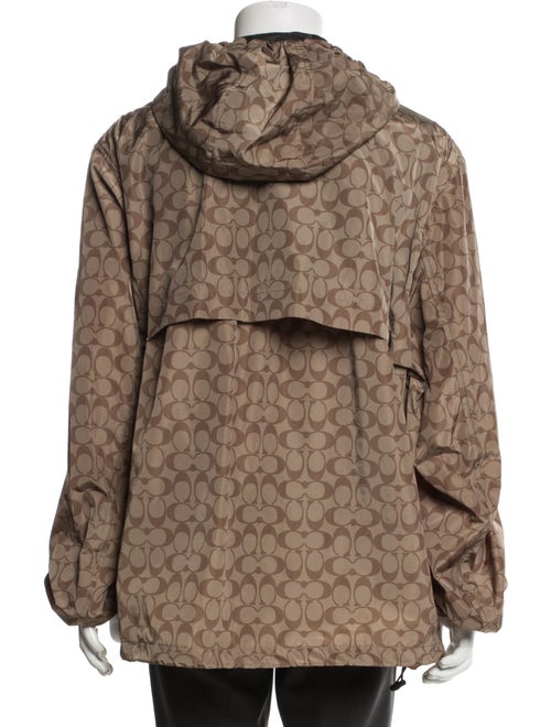 Coach Colorblock Pattern Windbreaker