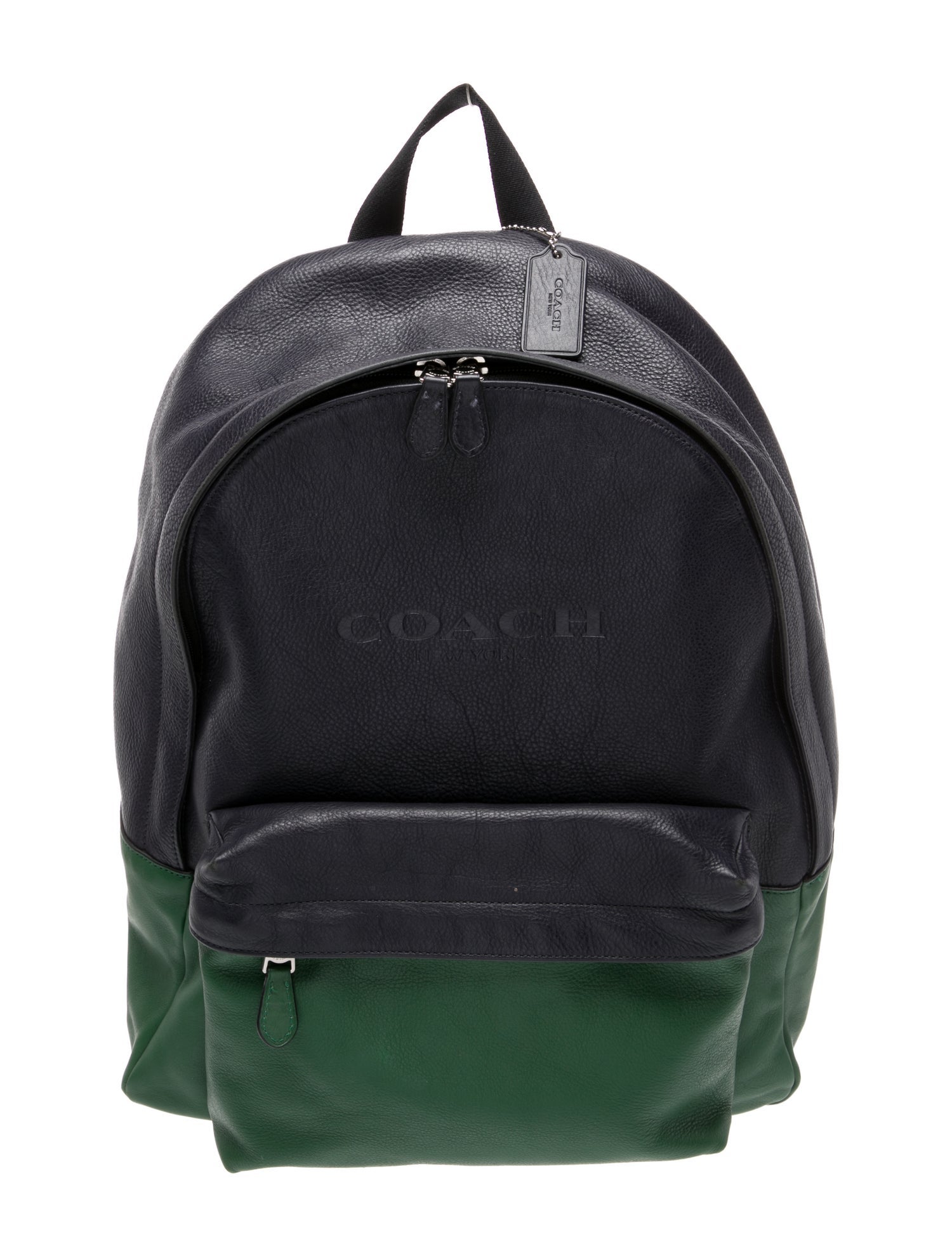 Coach Leather Backpack