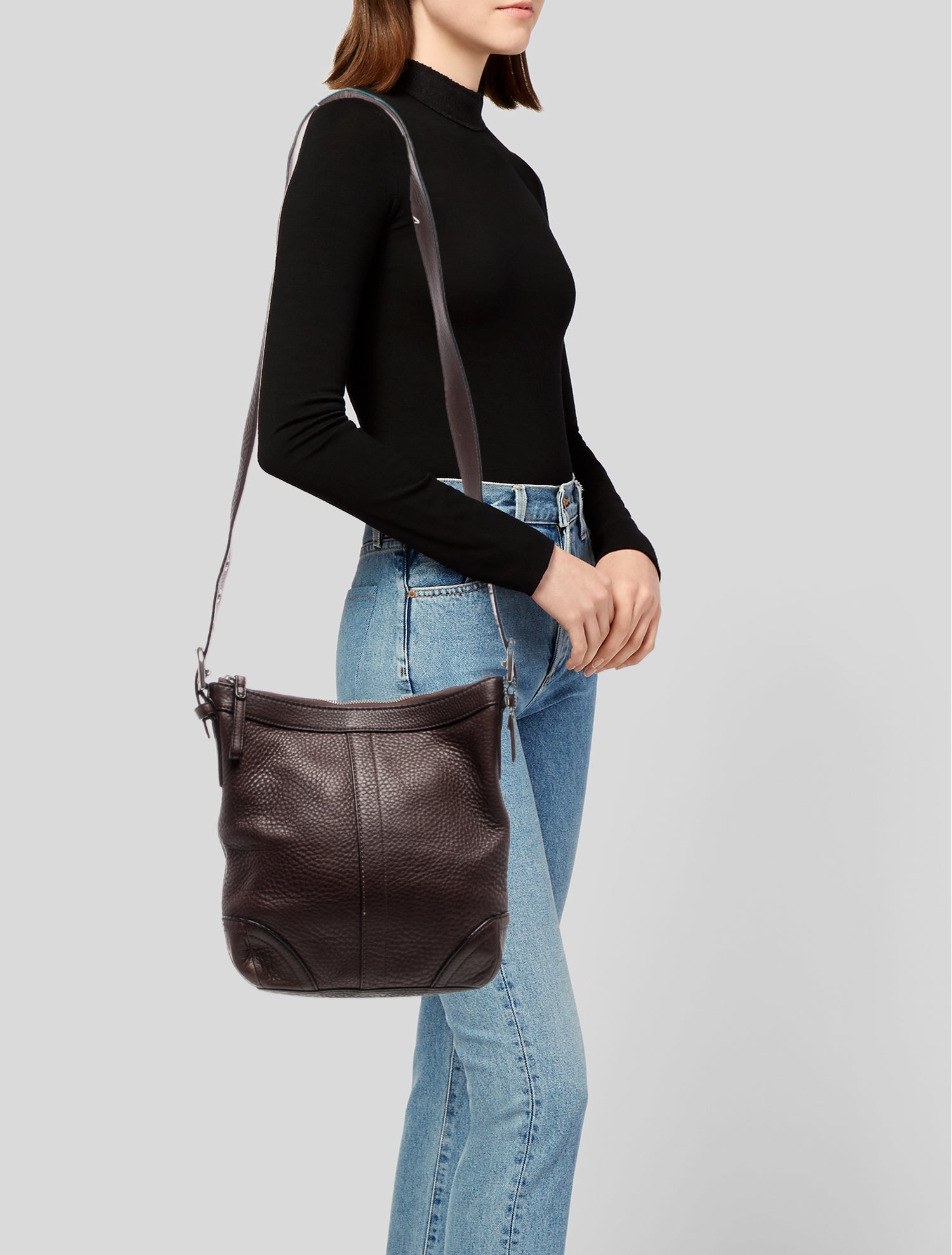 Coach Leather Shoulder Bag